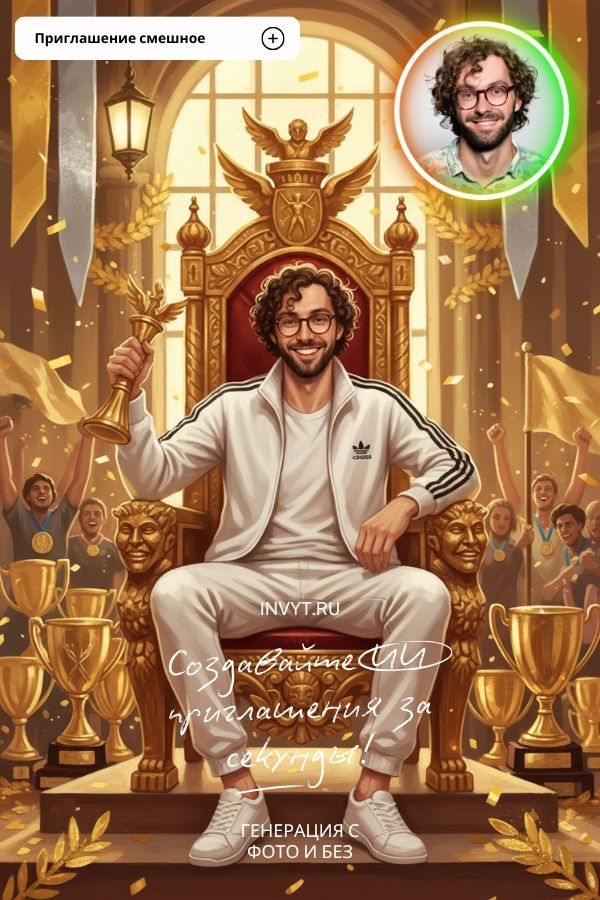 Приглашение Смешное