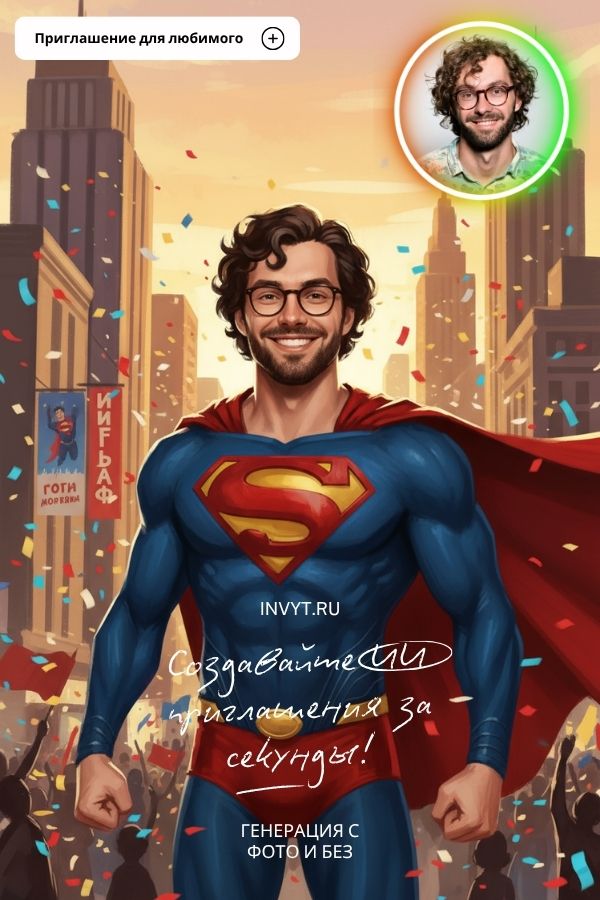 Приглашение Для любимого