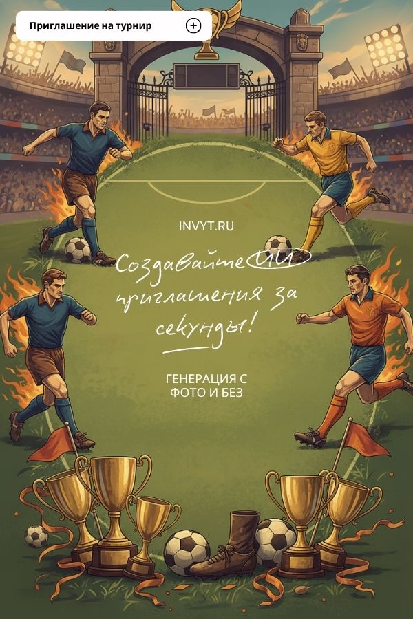 Приглашение Турнир