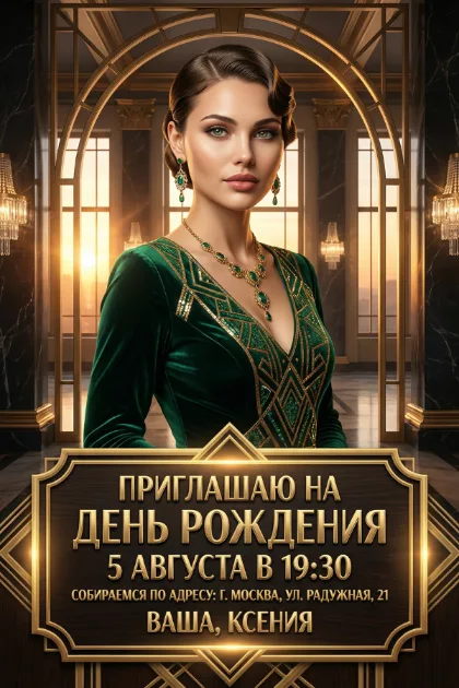 Приглашения онлайн