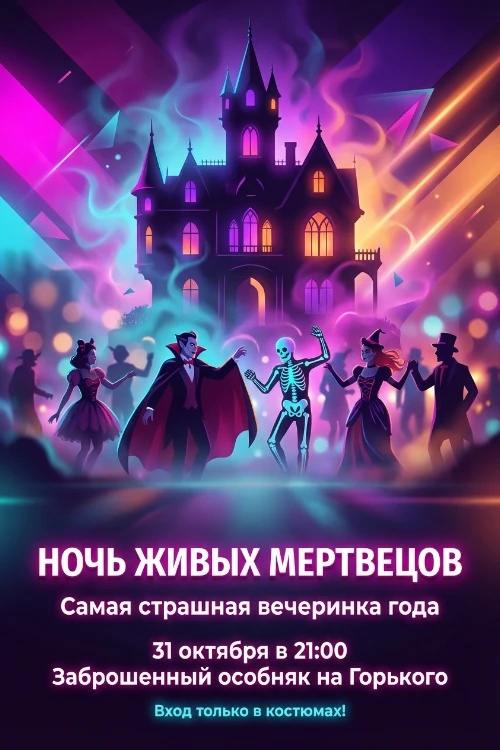 Приглашение на Хэллоуин
