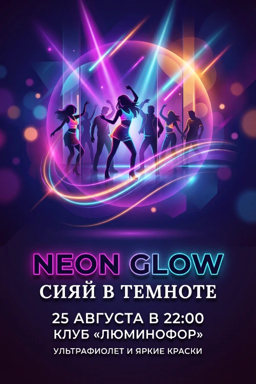 Приглашение на вечеринку в стиле хиппи