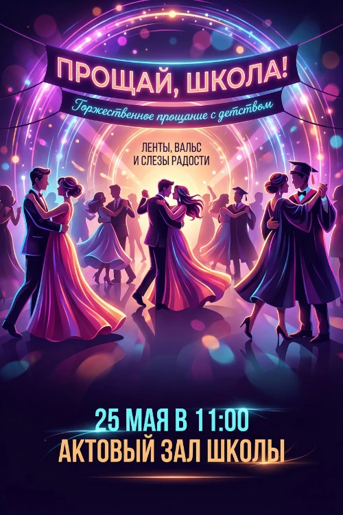 Приглашение на вечеринку в стиле 2000-х