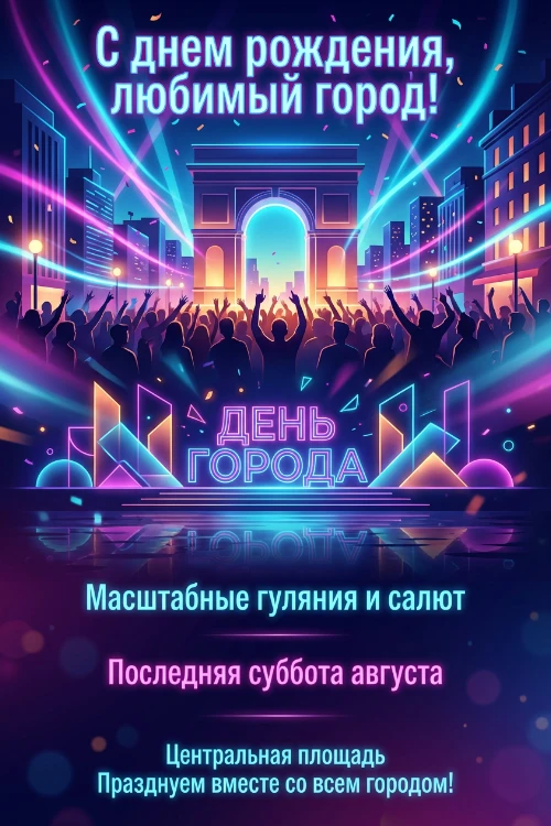 Приглашение на День семьи