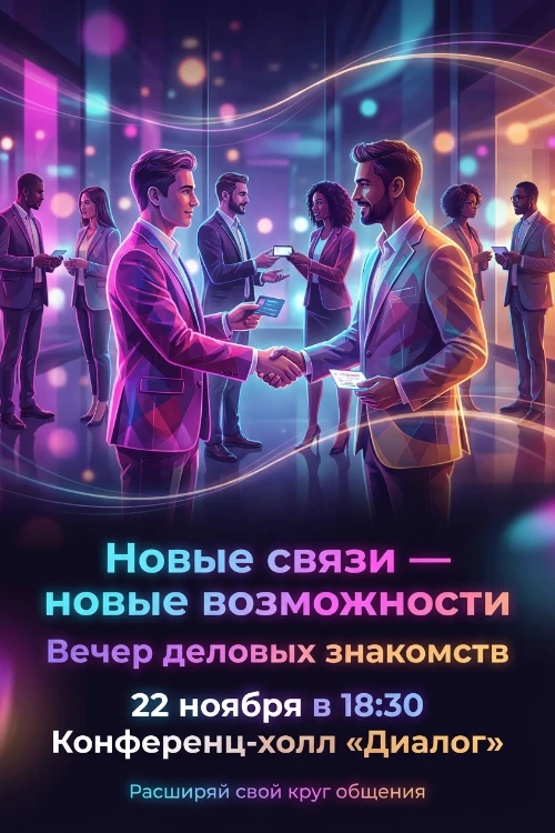 Приглашение на деловой завтрак