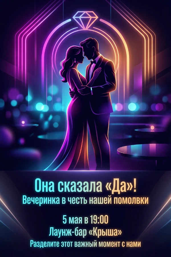 Приглашение на помолвку