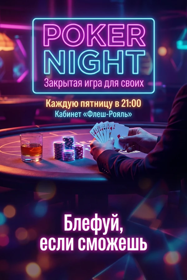 Приглашение на покер