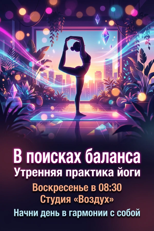 Приглашение на йогу