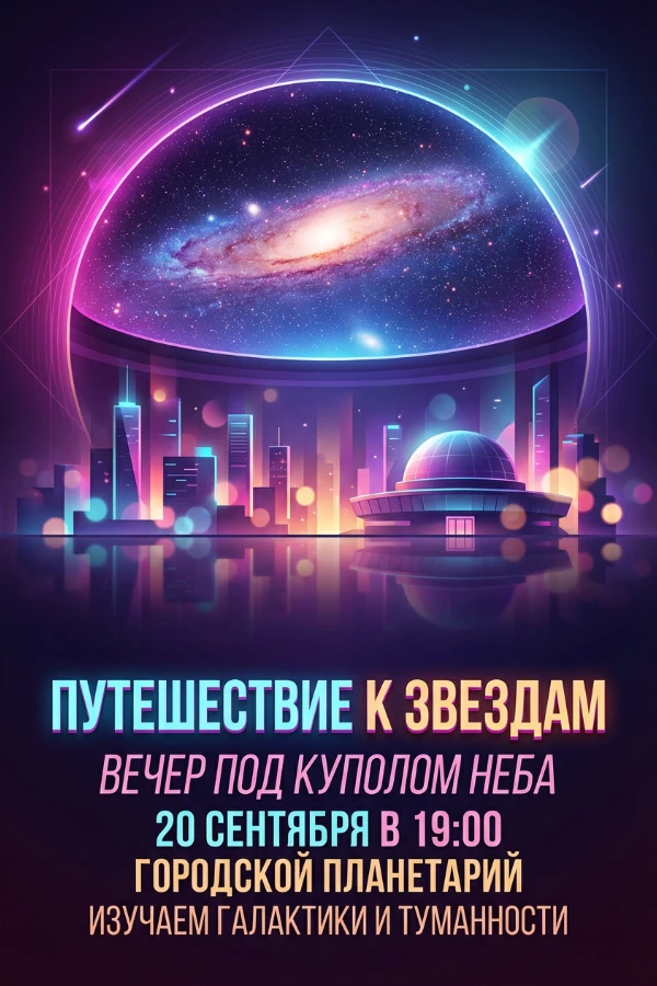 Приглашение в планетарий
