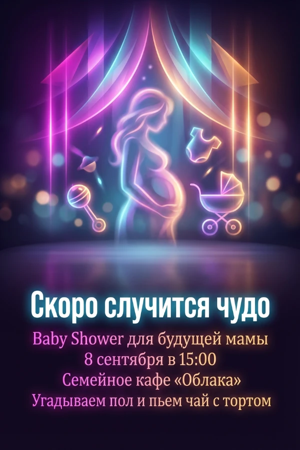 Приглашение на беби-шауэр