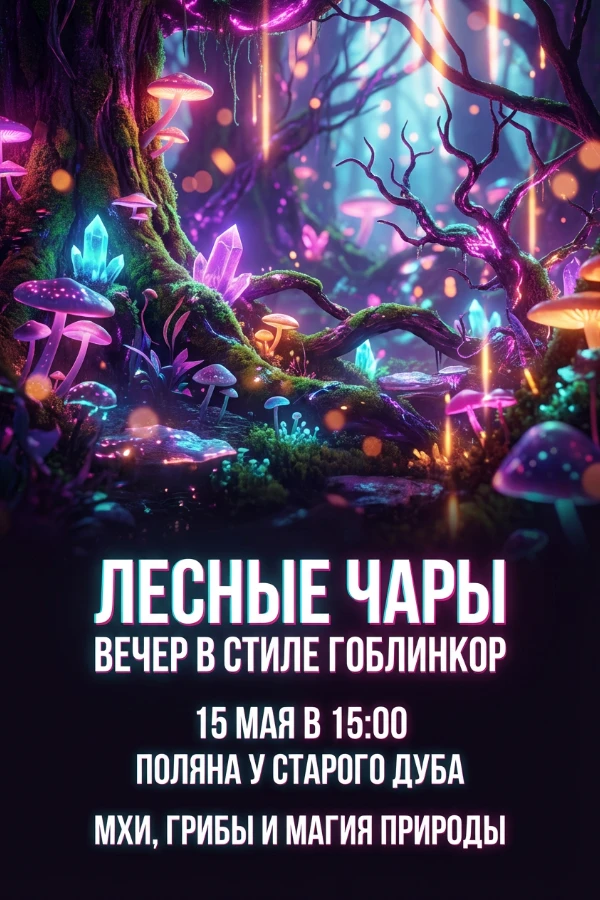 Приглашение в стиле гоблинкор