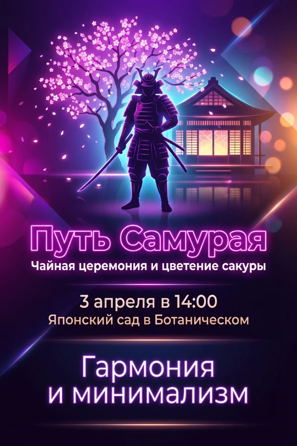 Приглашение в японском стиле