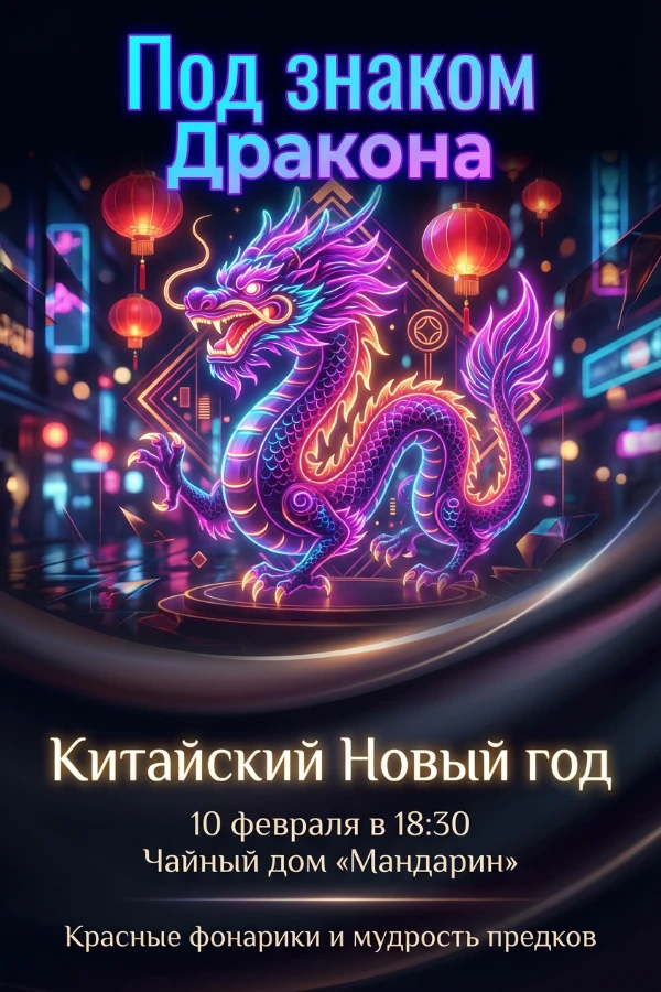 Приглашение в китайском стиле