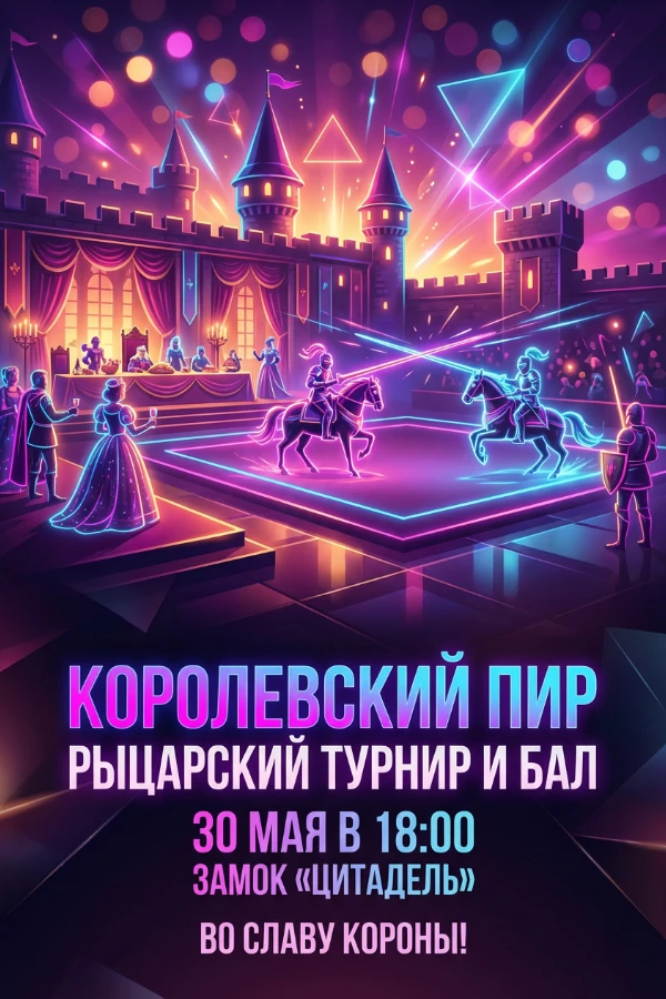 Приглашение в стиле Средневековья