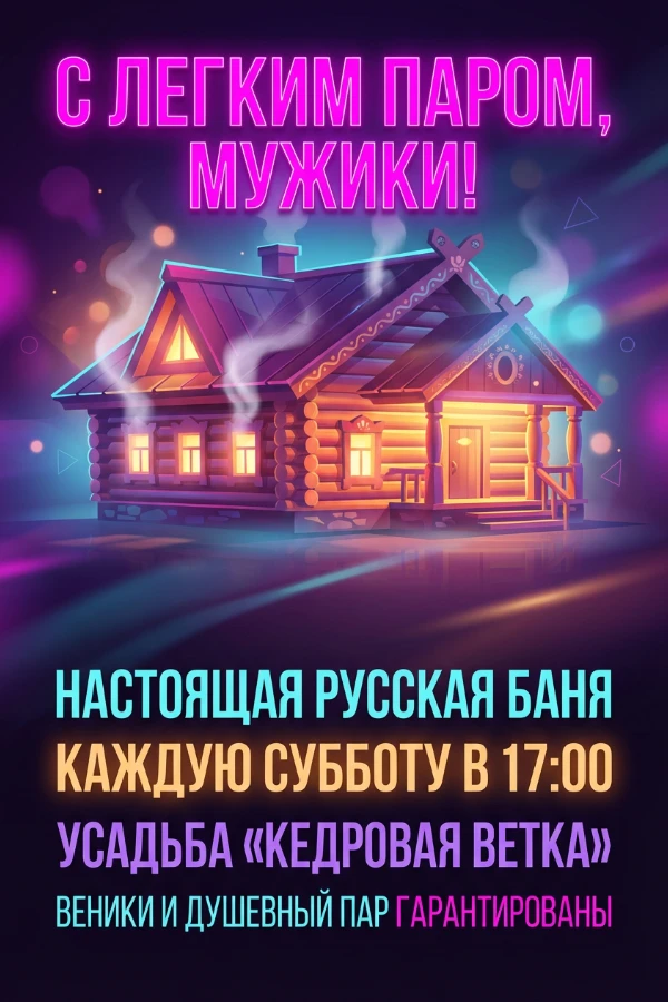 Приглашение на баню