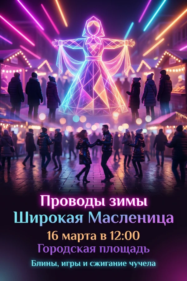 Приглашение на Масленицу