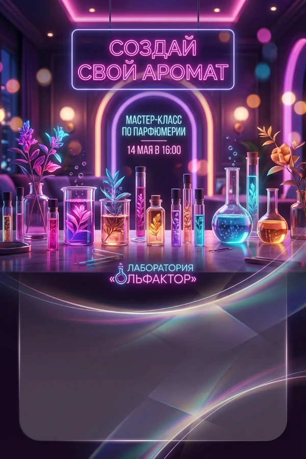 Приглашение на аромамастер-класс
