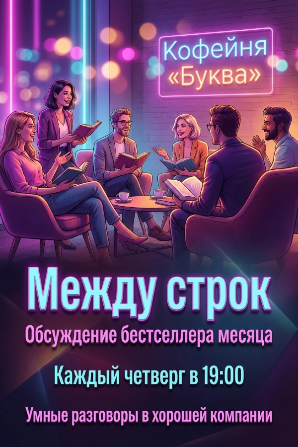 Приглашение на книжный клуб