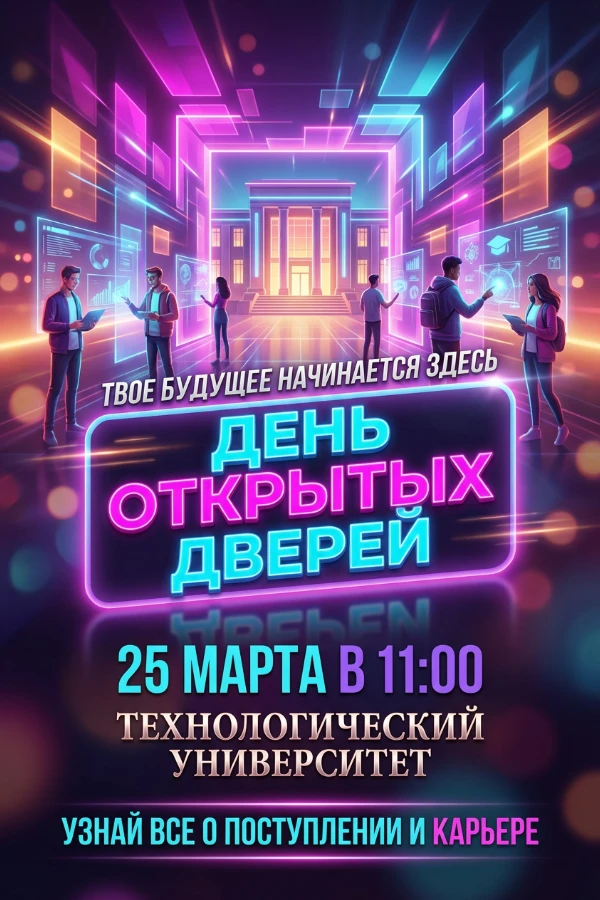 Приглашение на День открытых дверей