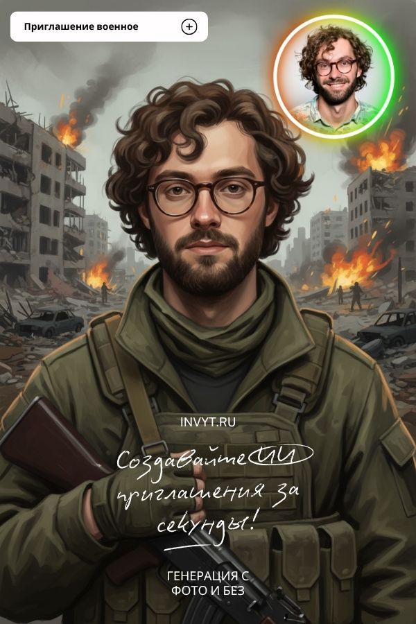 Приглашение военное