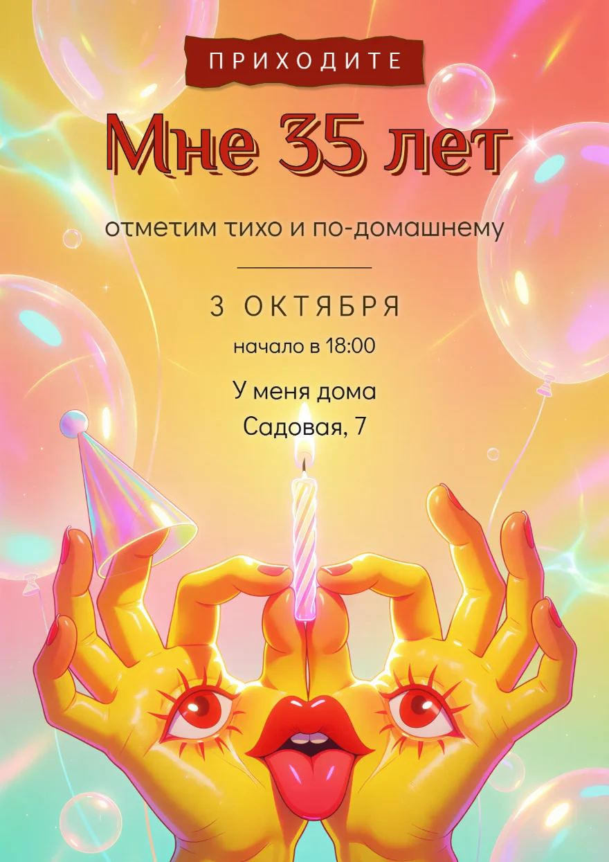 Свеча в жёлтых ладонях