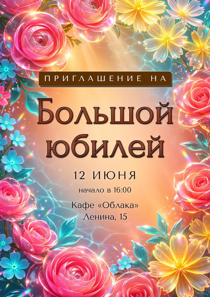 Хрустальные розы