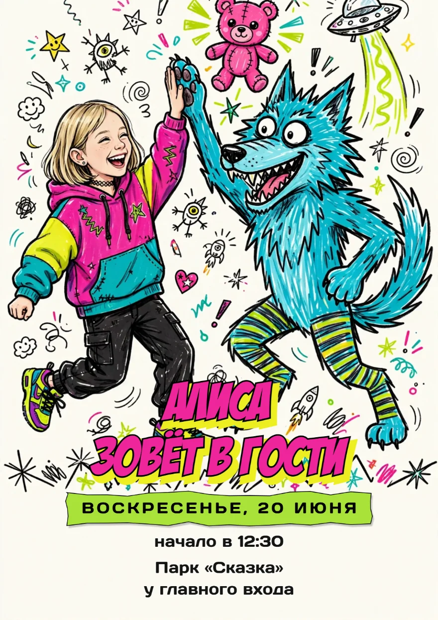 Пять синему волку